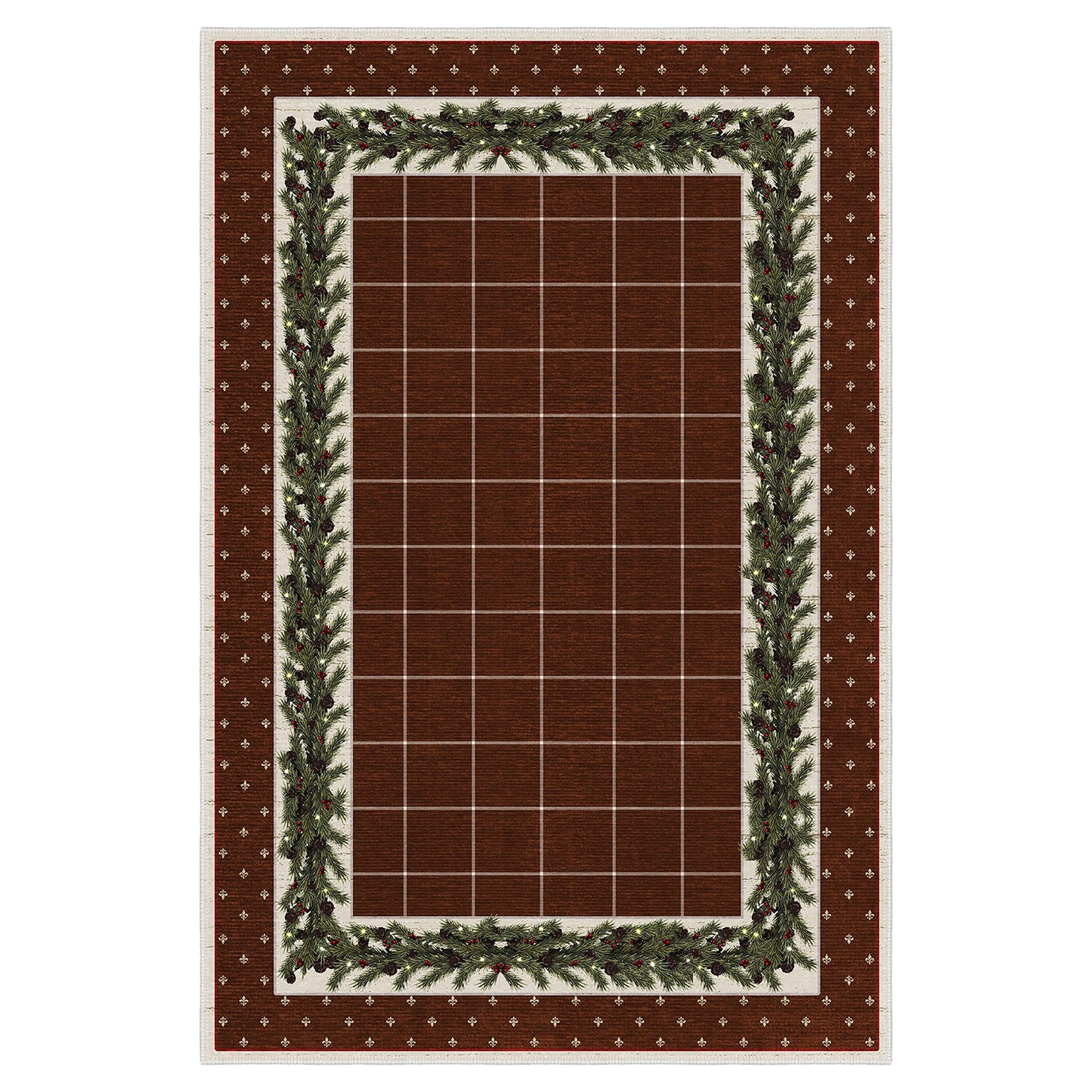 Veynor Christmas Area Rug