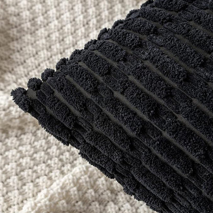 18"x18" tufted dot corduroy throw pillow 16 colors soft 3d dotted texture  450g insert included