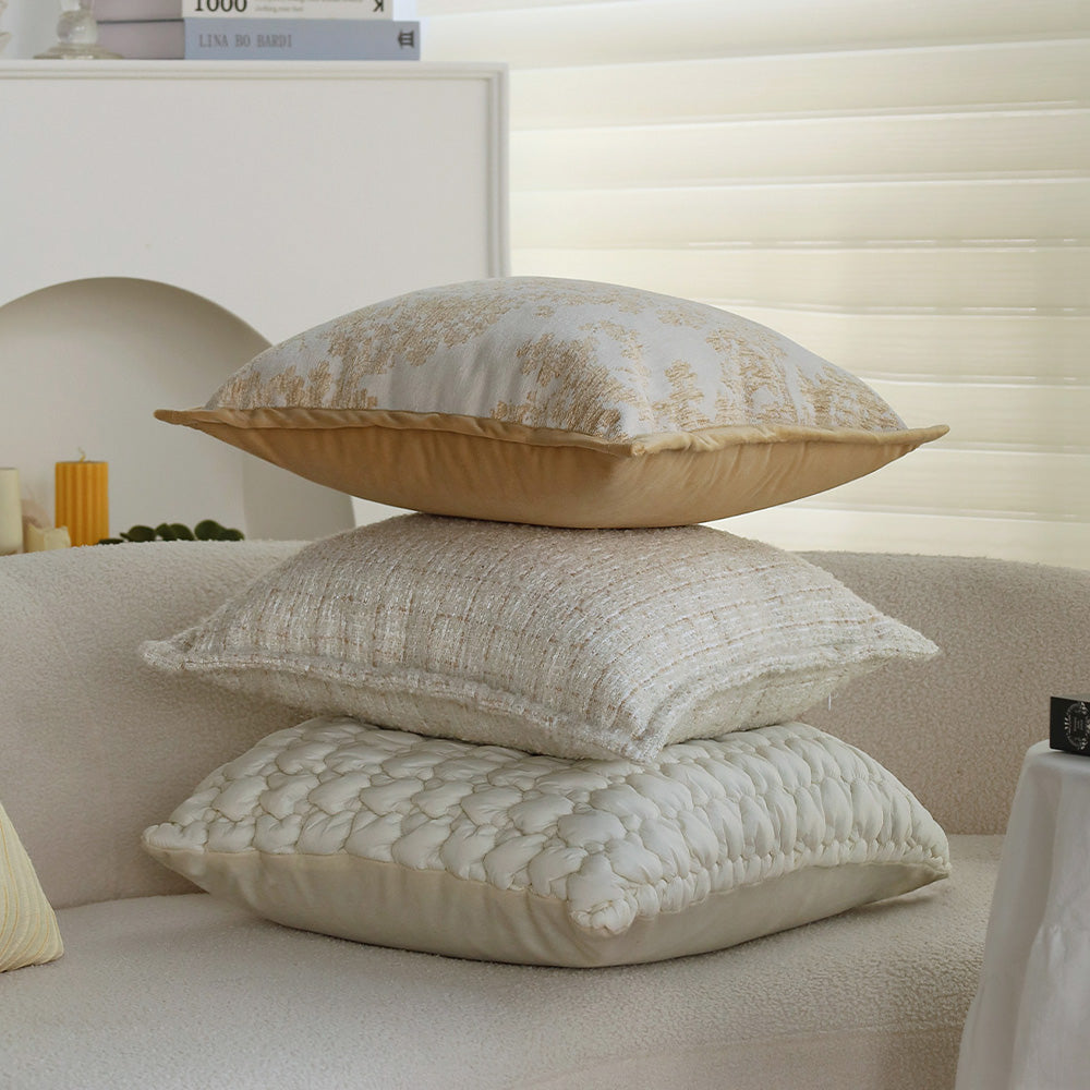 Tranquil Touches: Pack of 1 Throw Pillow with 450g Insert size of 18"x18"