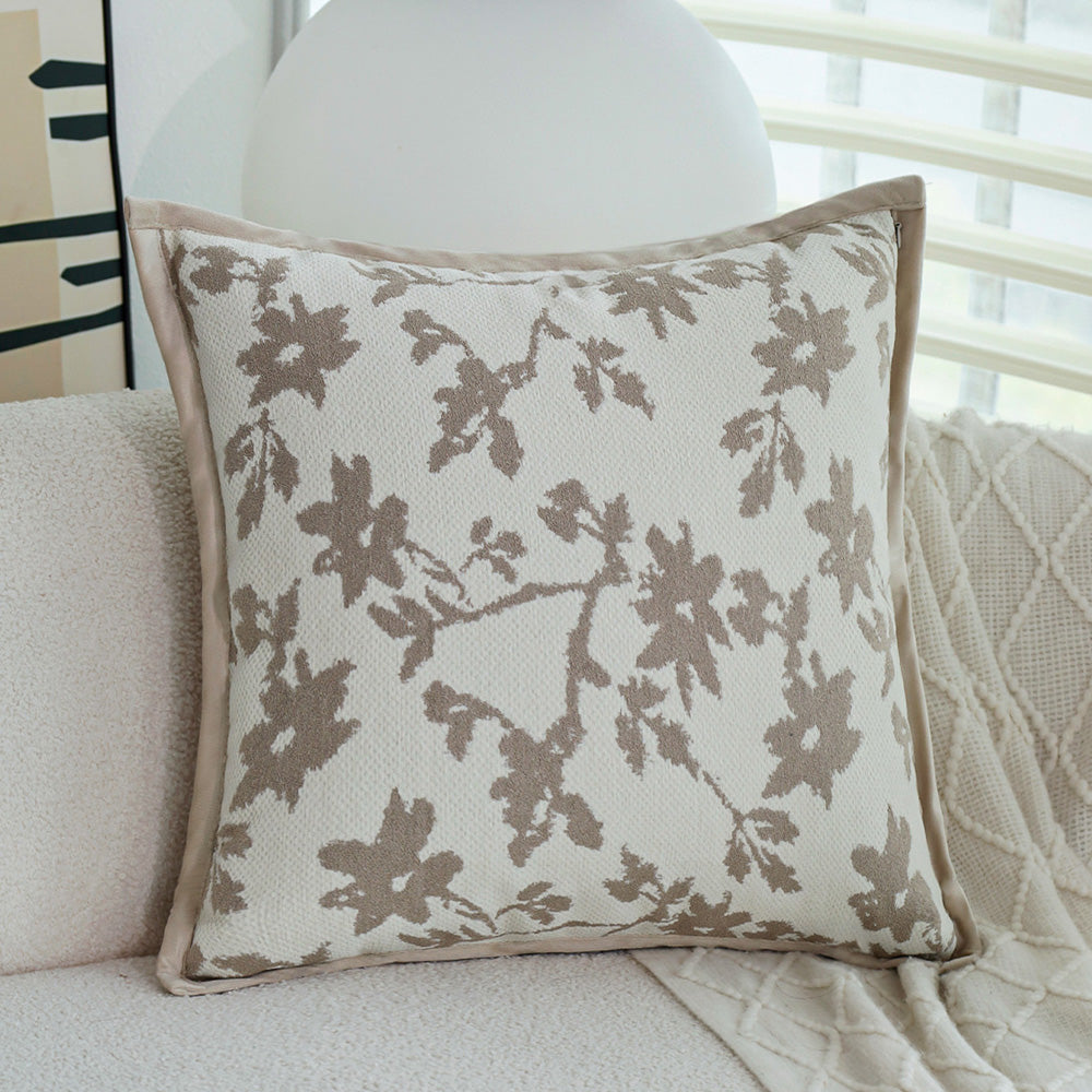 Tranquil Touches: Pack of 1 Throw Pillow with 450g Insert size of 18"x18"