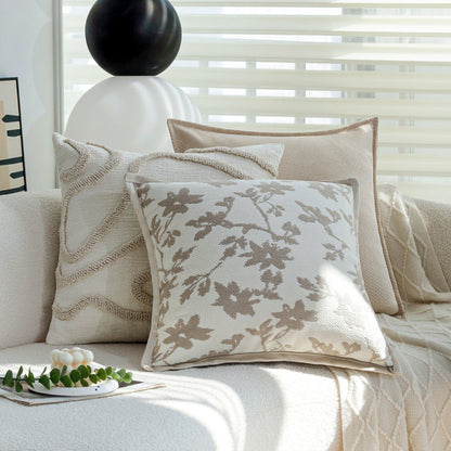 Tranquil Touches: Pack of 1 Throw Pillow with 450g Insert size of 18"x18"