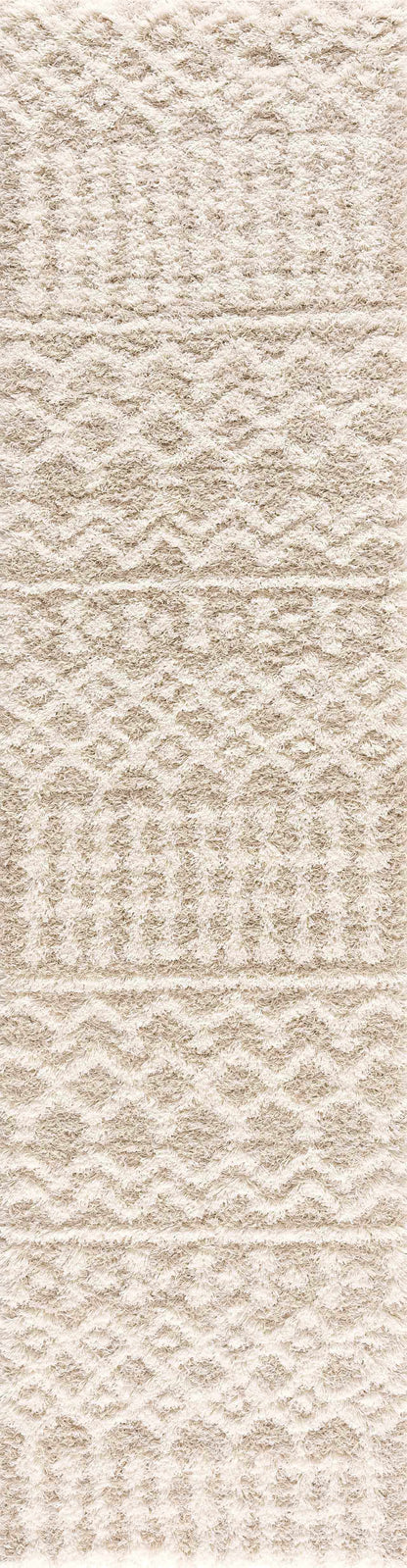 Prompton Cream Plush Area Rug