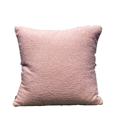 18"x18" Teddy Faux Fluffy Solid Color FULL set of Throw Pillow (With  Insert)