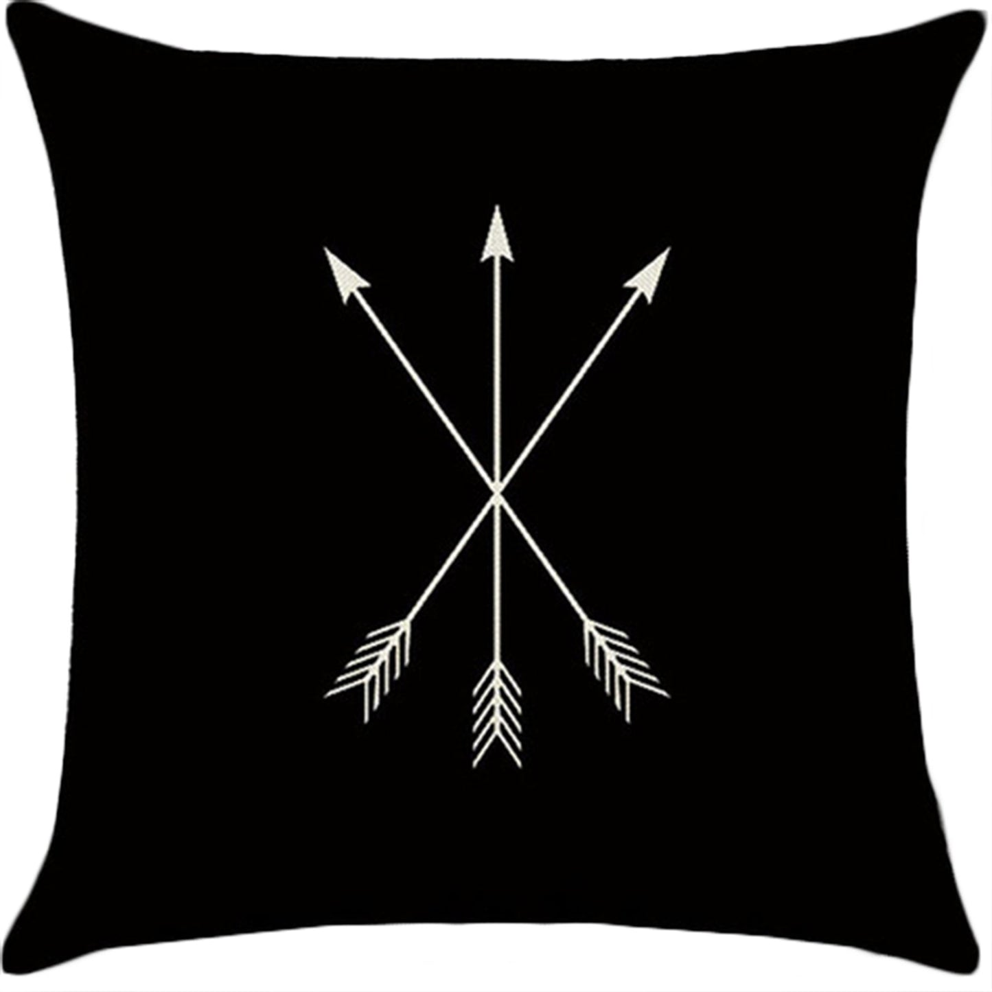 Throw Pillow Cover with 450g Insert, geometric, 18X18, Decorative Cushion