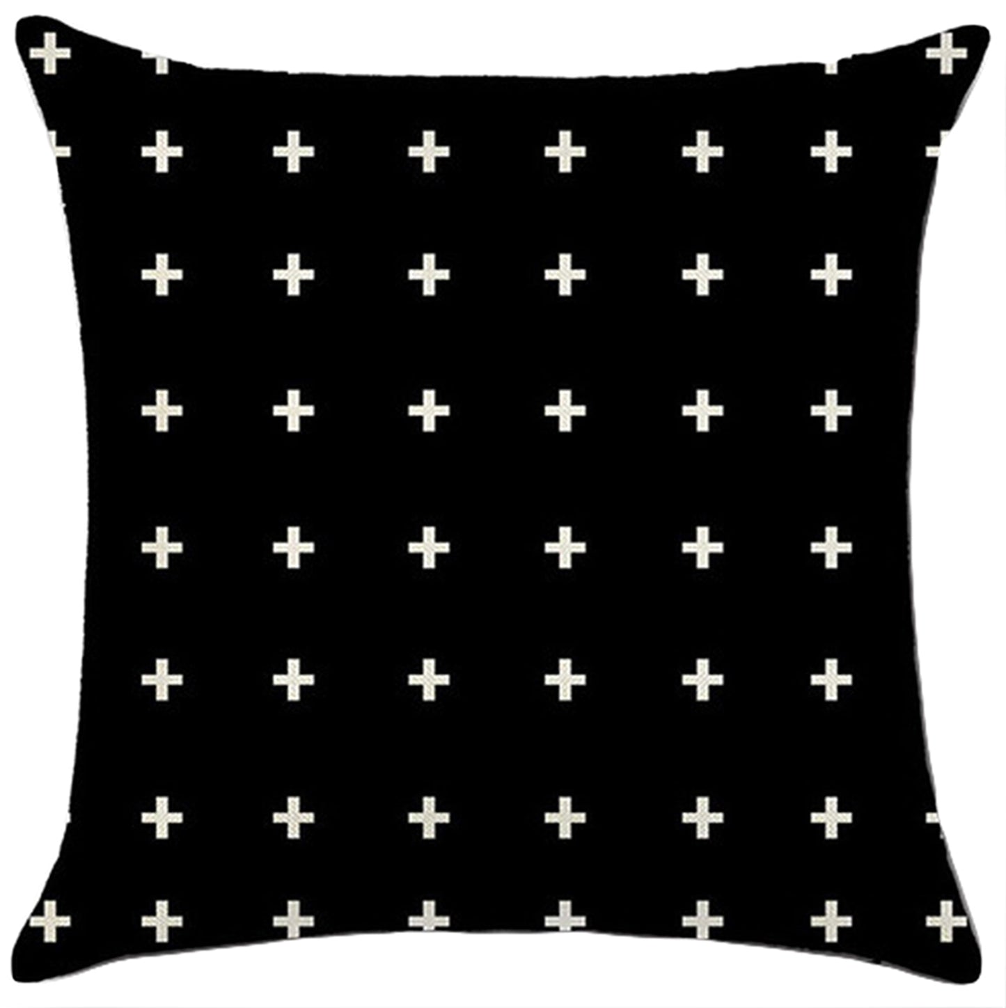 Throw Pillow Cover with 450g Insert, geometric, 18X18, Decorative Cushion