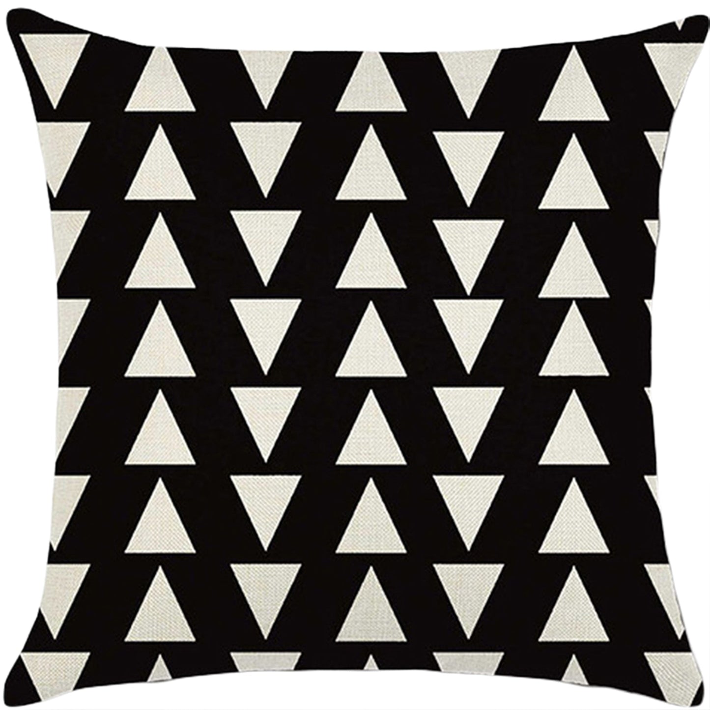 Throw Pillow Cover with 450g Insert, geometric, 18X18, Decorative Cushion