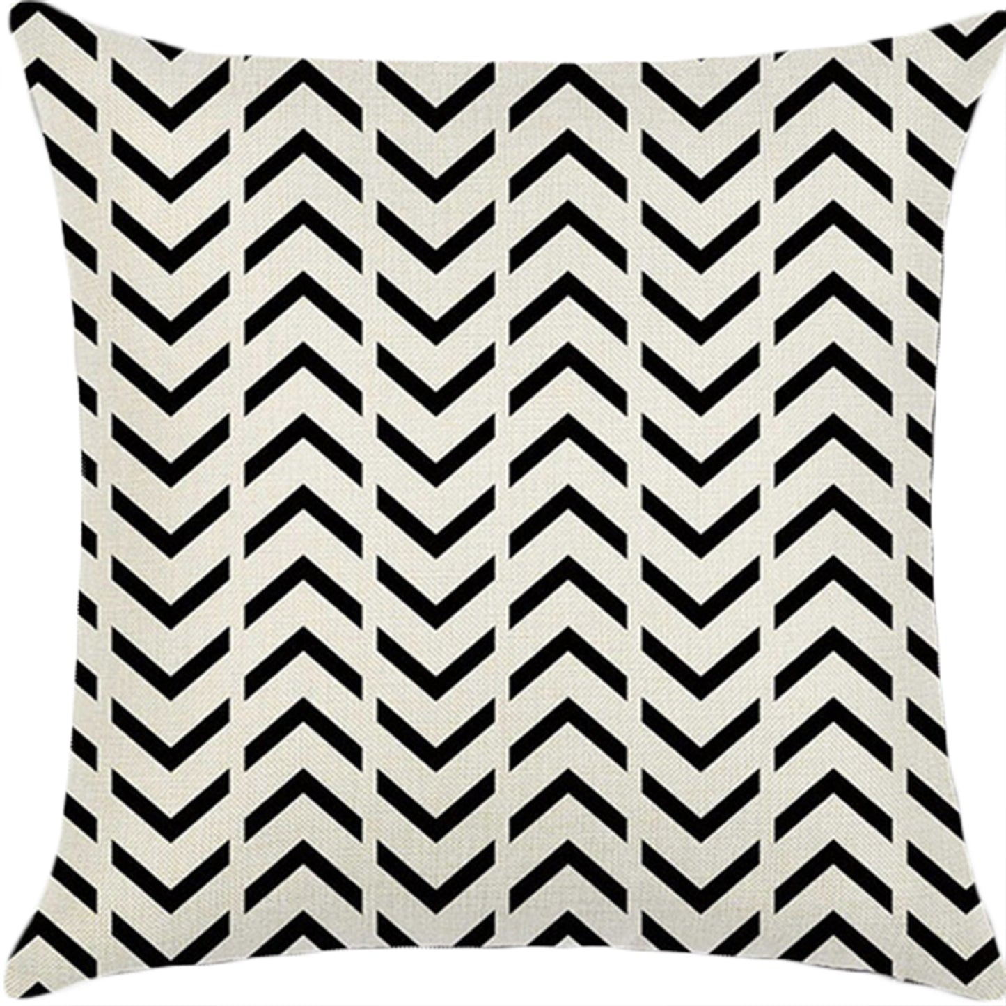 Throw Pillow Cover with 450g Insert, geometric, 18X18, Decorative Cushion