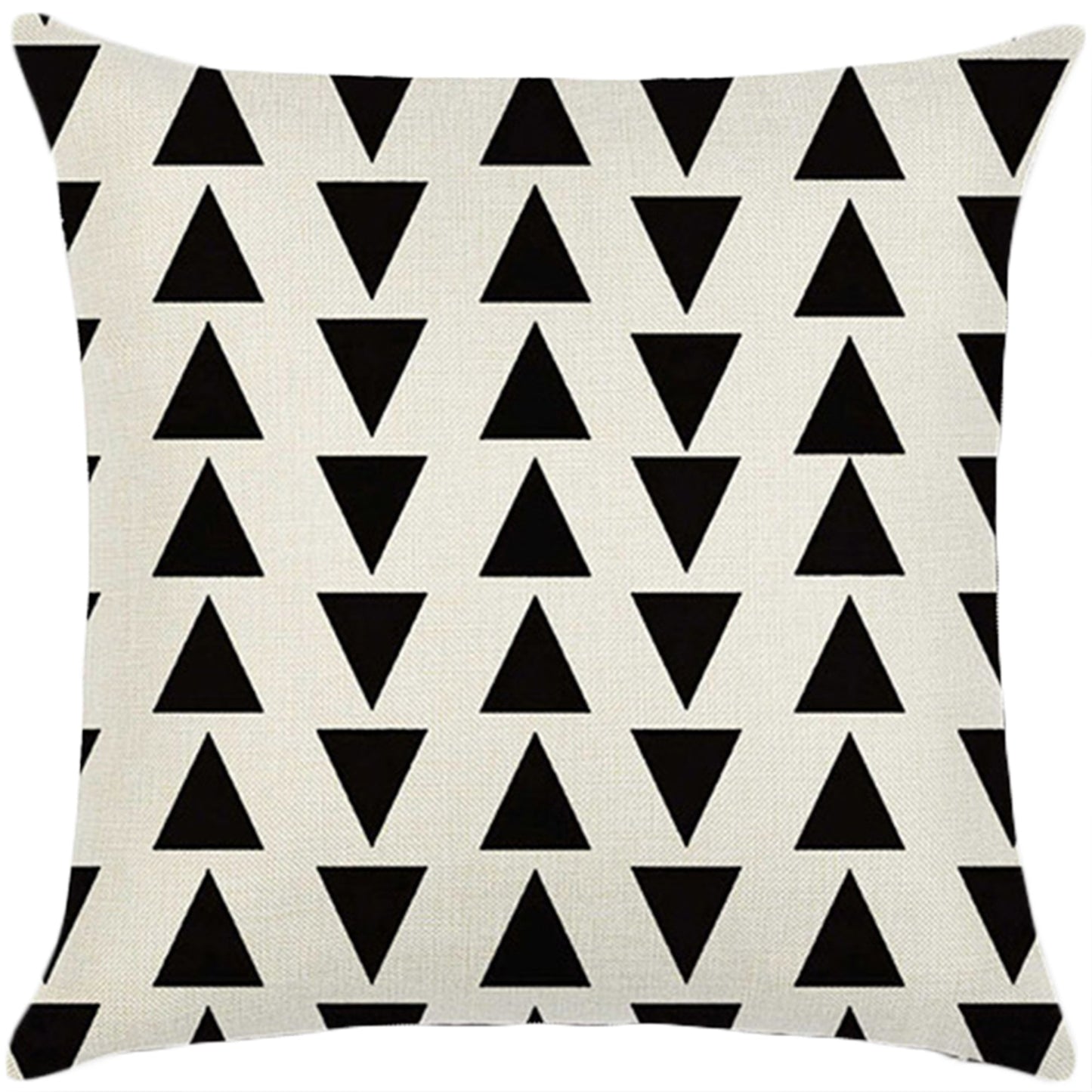 Throw Pillow Cover with 450g Insert, geometric, 18X18, Decorative Cushion