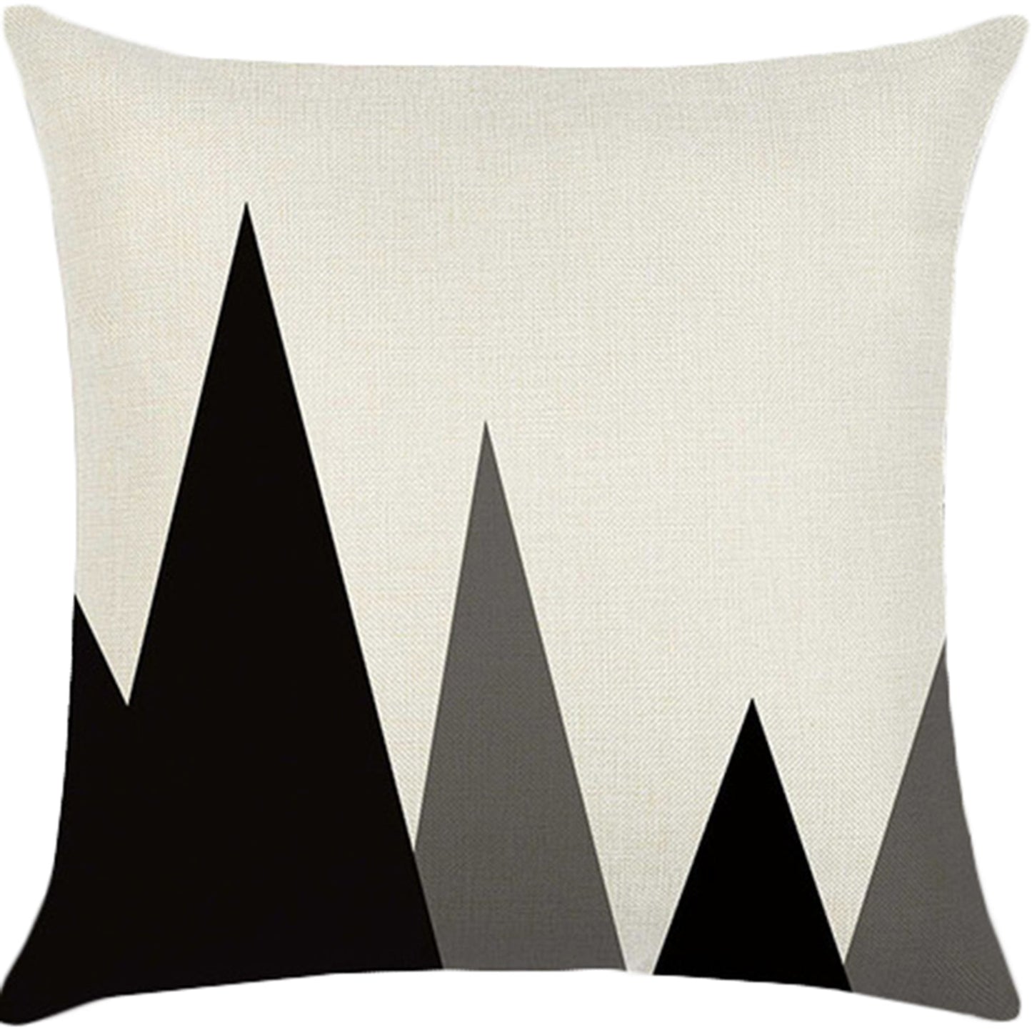Throw Pillow Cover with 450g Insert, geometric, 18X18, Decorative Cushion