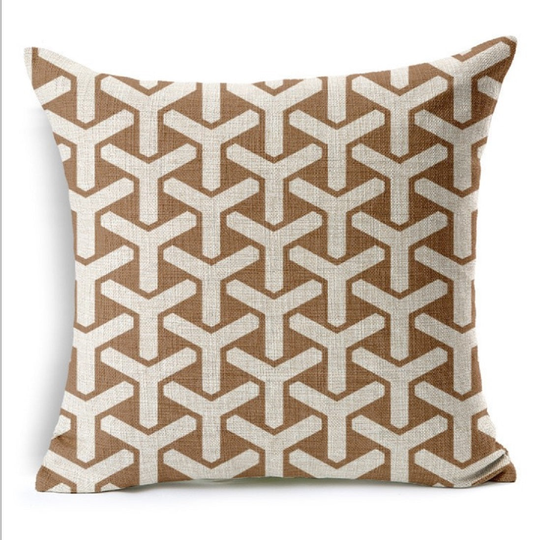18''x18'' geometric print throw pillow | 5 unique designs colorful modern & abstract patterns | eclectic accent | insert included