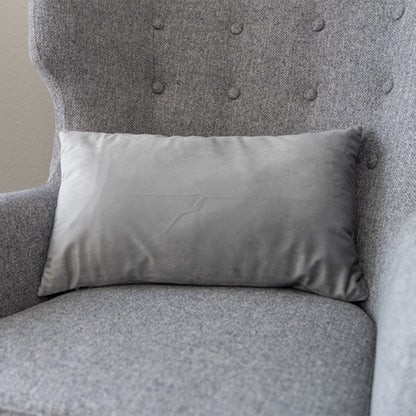 12"x20" luxury velvet lumbar support throw pillow | 7 vibrant colors |330g  insert included