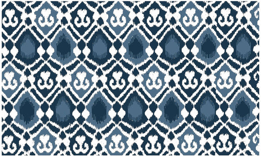 Ikat Tile Blue