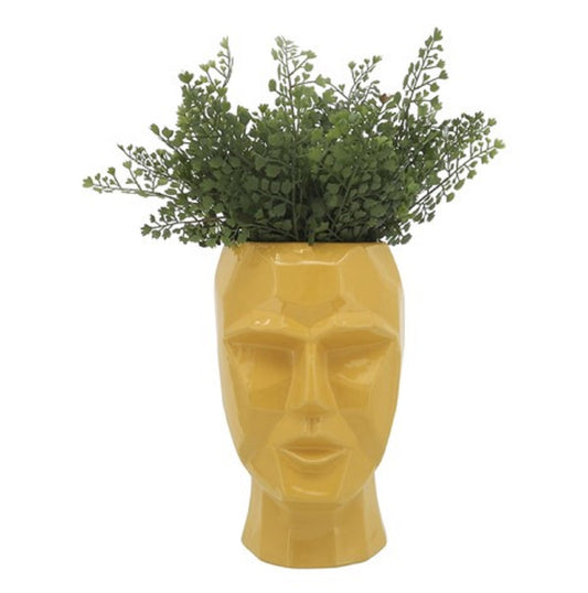 Ceramic Face Vase