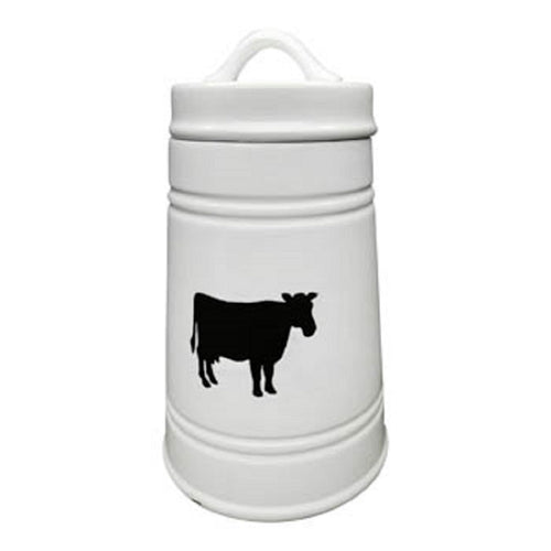 Moo White Canister