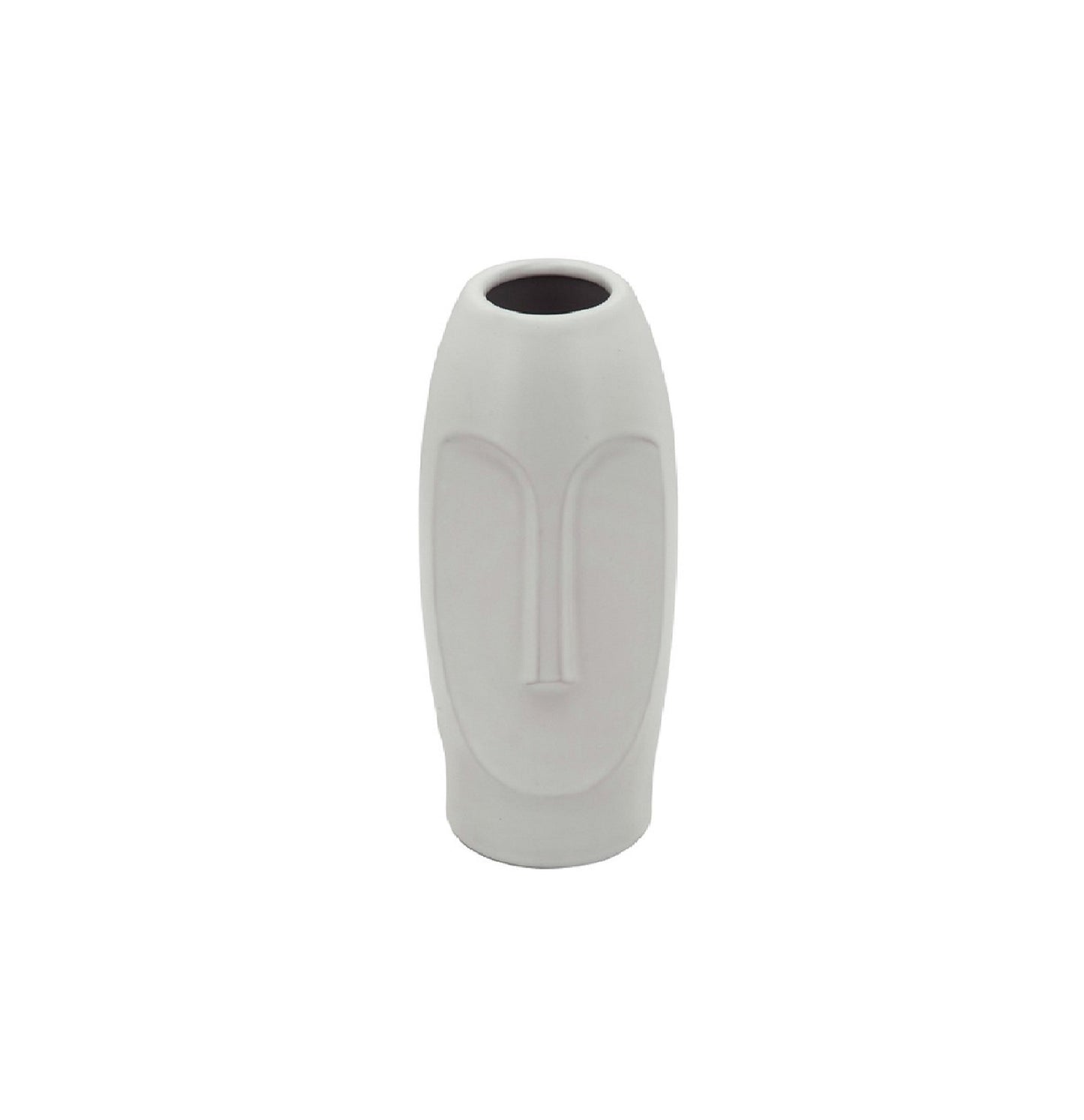 Face Vase in White