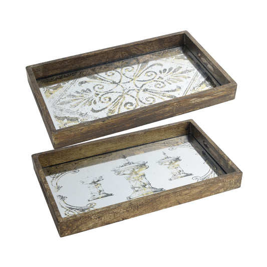 Greta Rectangular Trays (Pair)