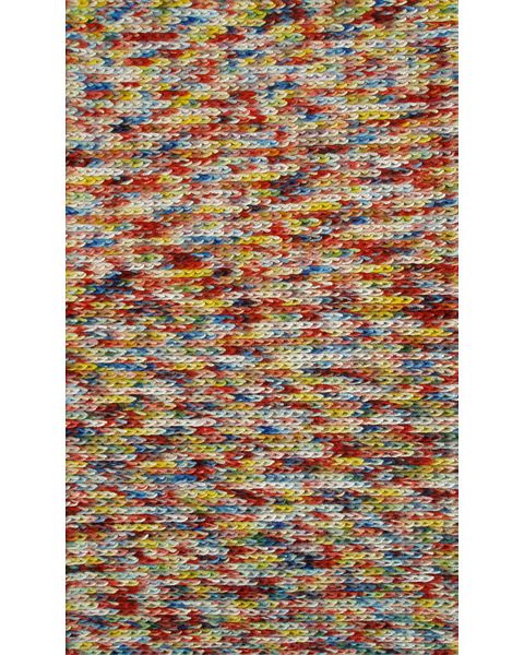 Braided Bunch Red Area Rug