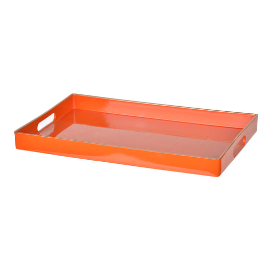 Orange Mimosa Rectangle Tray