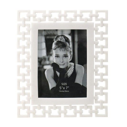 Geo-Chain Photo Frame