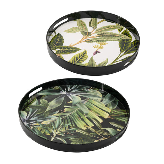 Jungle Decorative Tray (Set of 2)