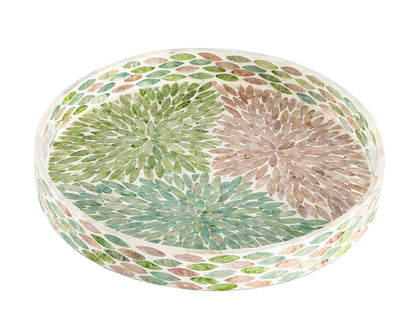 Multicolor Capiz Tray