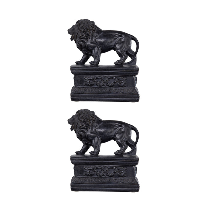 S/2 Lion Bookends