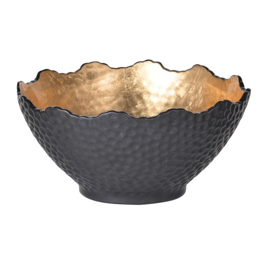 Metro Gilded Bowl,Large