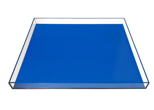 Large Square Lucite Tray