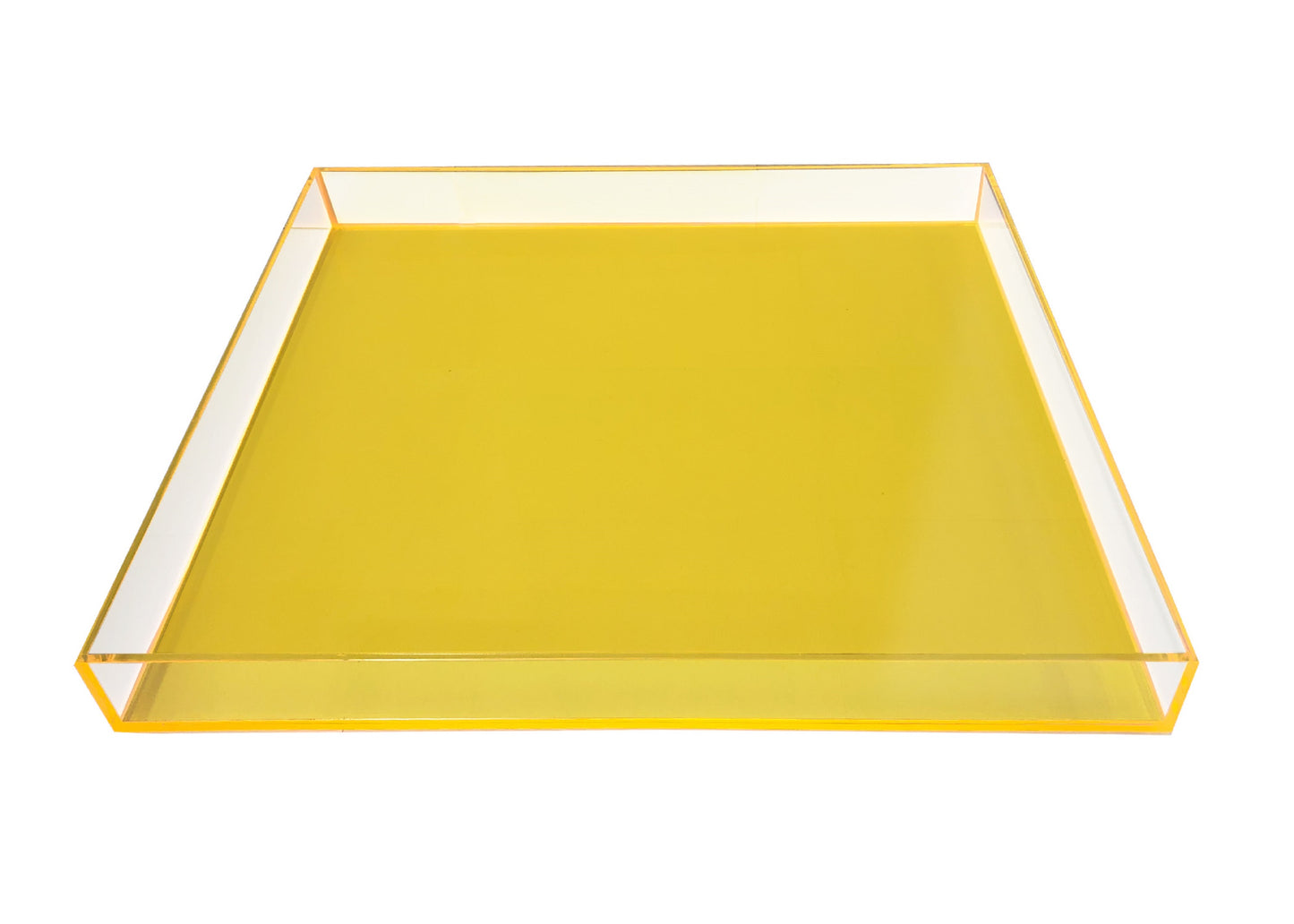 Large Square Lucite Tray