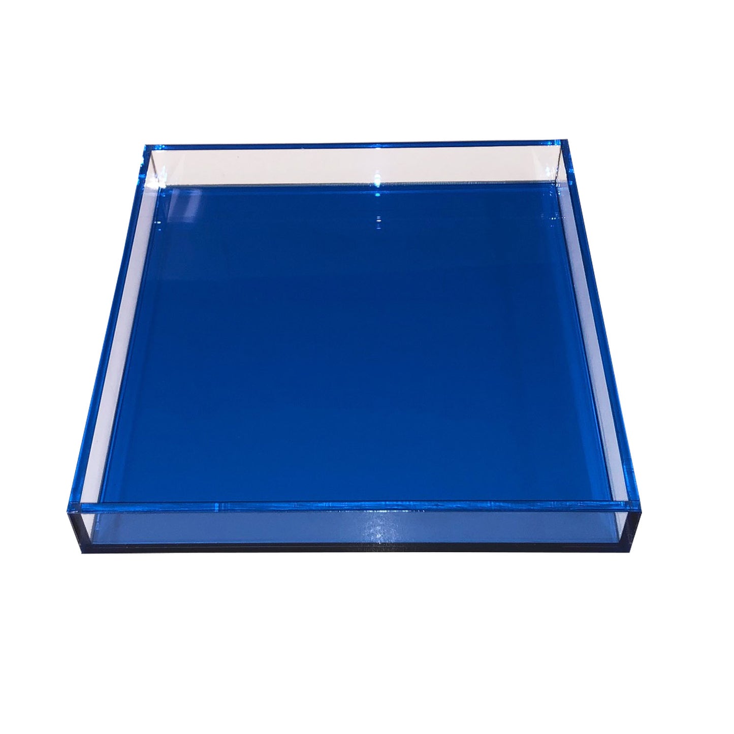 Lucite Square Tray