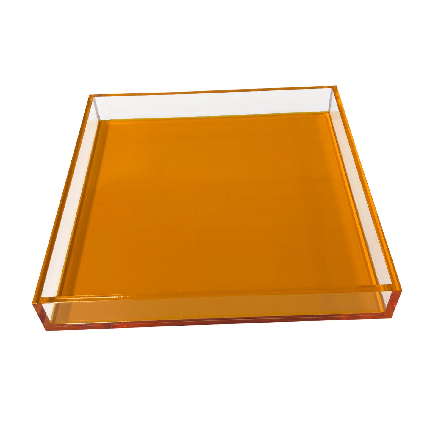 Lucite Square Tray