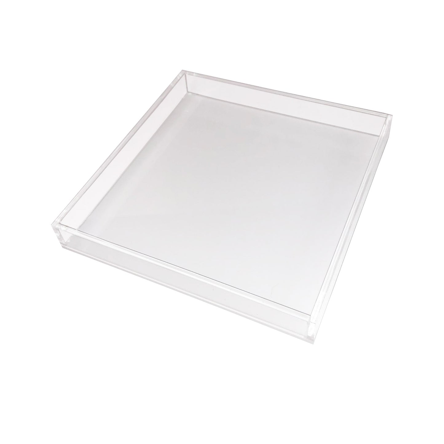 Lucite Square Tray