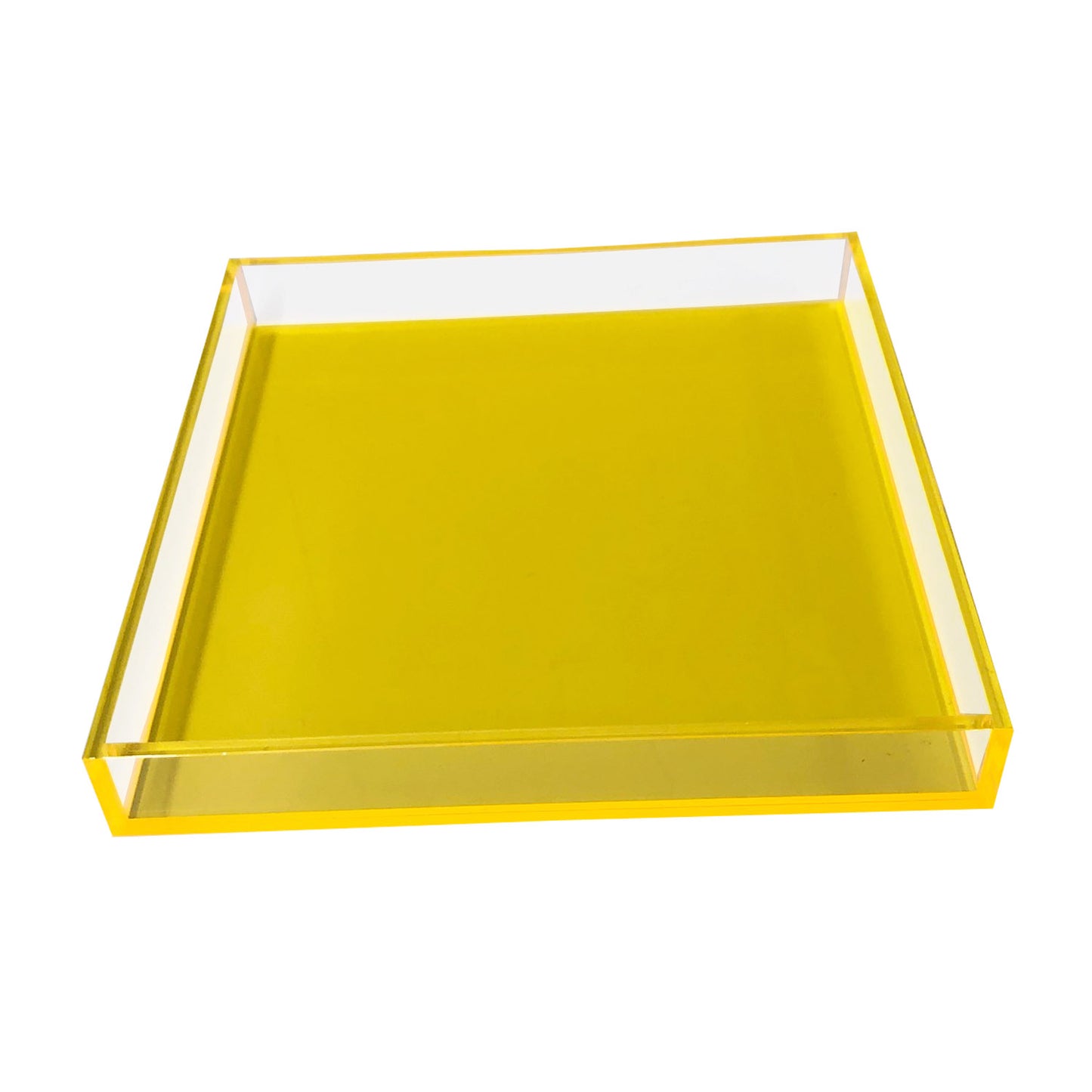 Lucite Square Tray