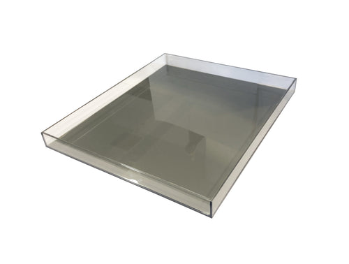 Large Square Lucite Tray