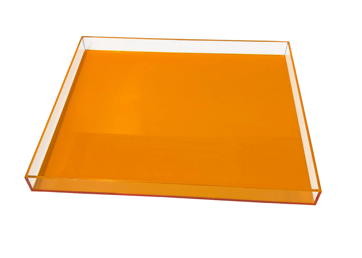 Large Square Lucite Tray