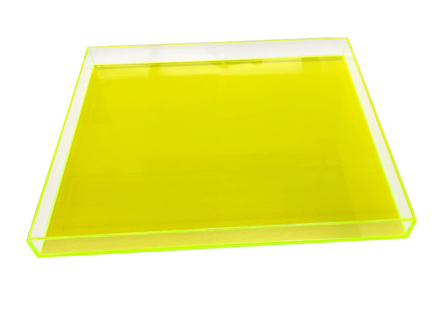 Large Square Lucite Tray