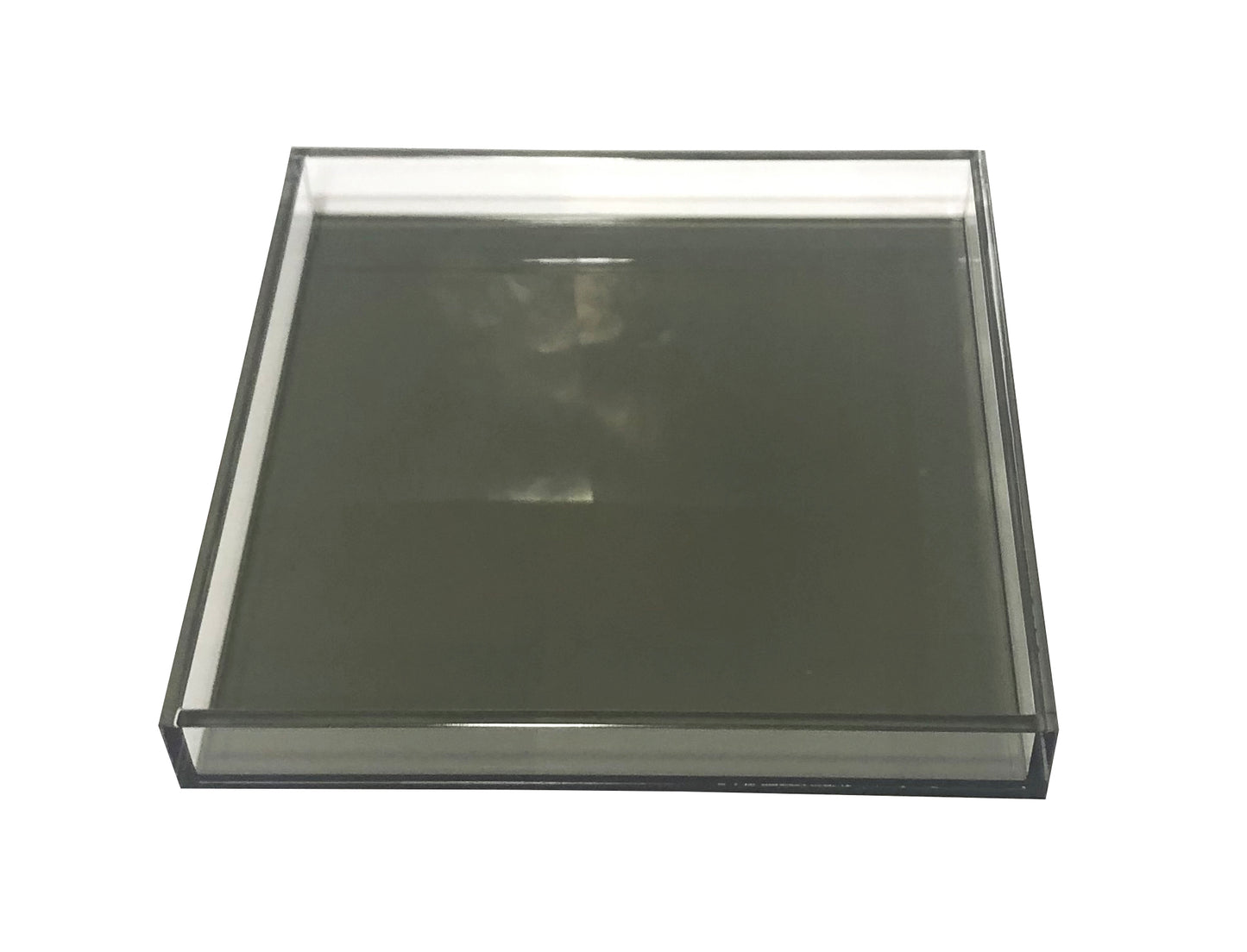 Lucite Square Tray