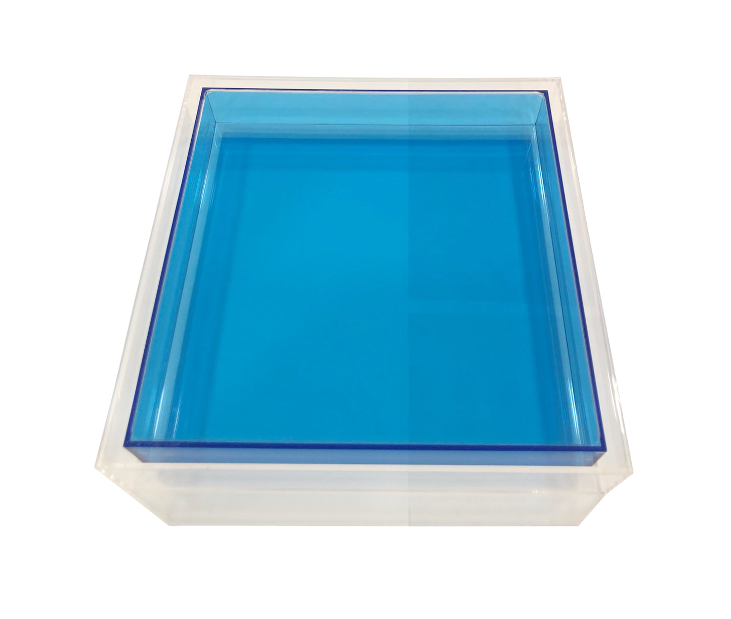 Encased Lucite Tray