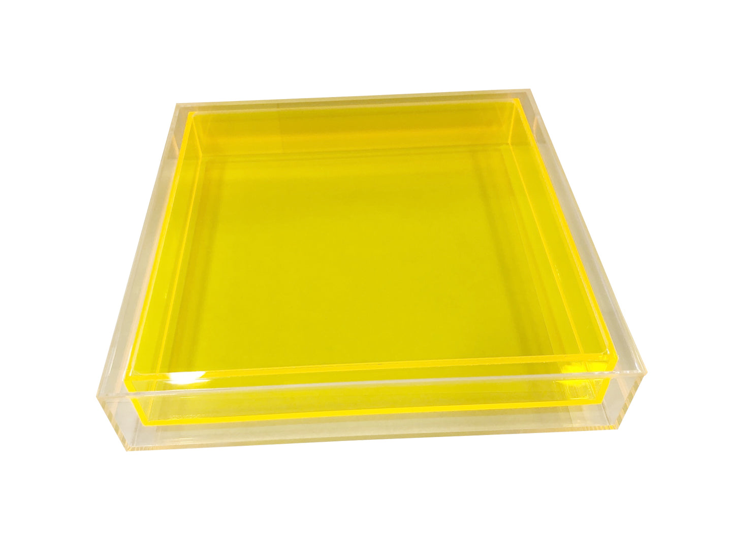 Encased Lucite Tray