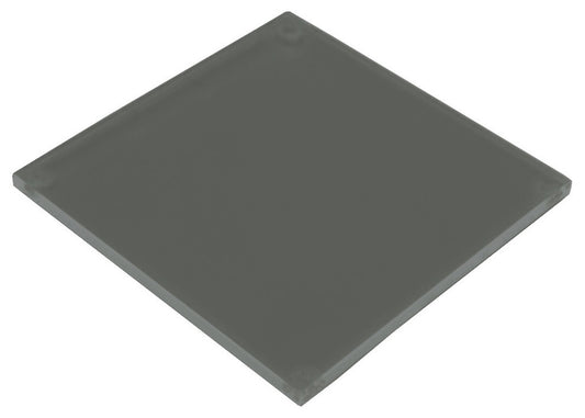 Lucite Smoke Grey Coaster ( Set of 4pcs)